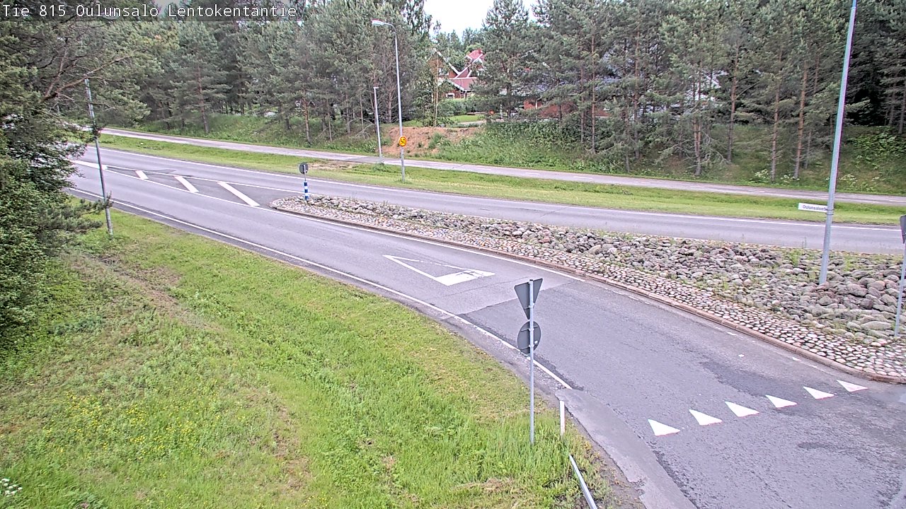 Kelikamerat Kuva Tie 816 Oulunsalo, Lentokentäntie, Oulu, Pohjois-Pohjanmaa