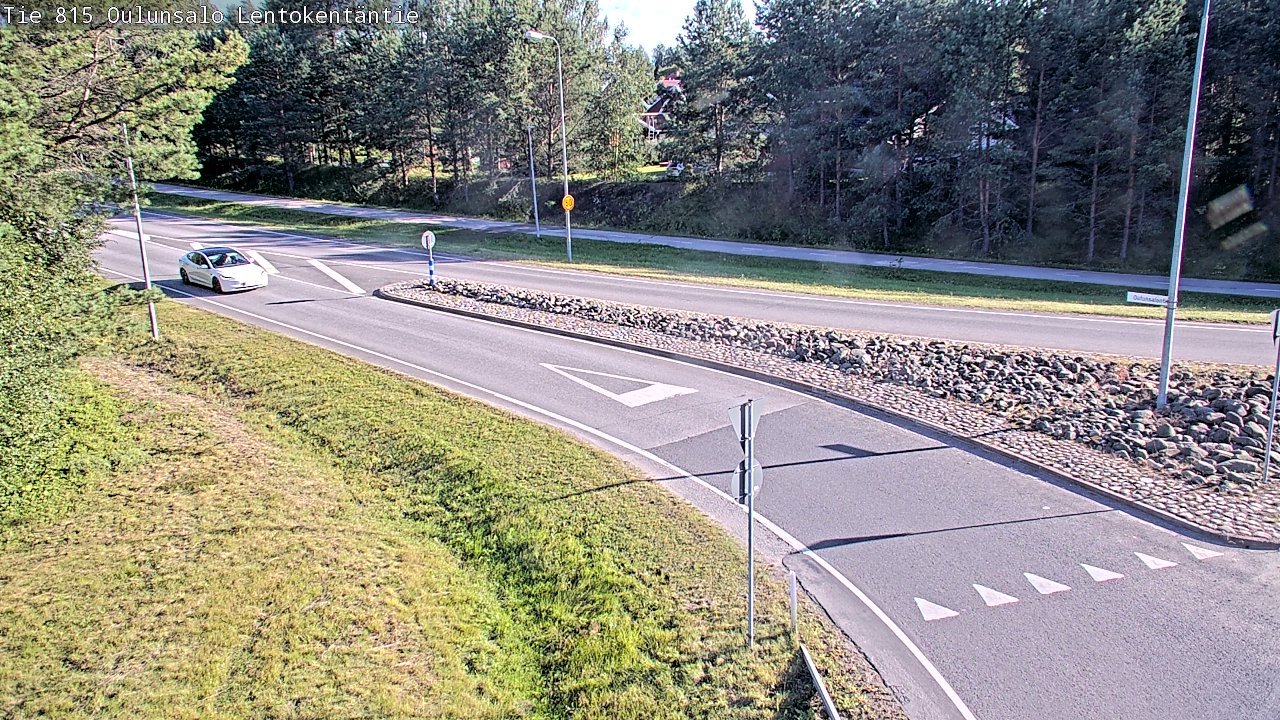 Kelikamerat Kuva Tie 816 Oulunsalo, Lentokentäntie, Oulu, Pohjois-Pohjanmaa