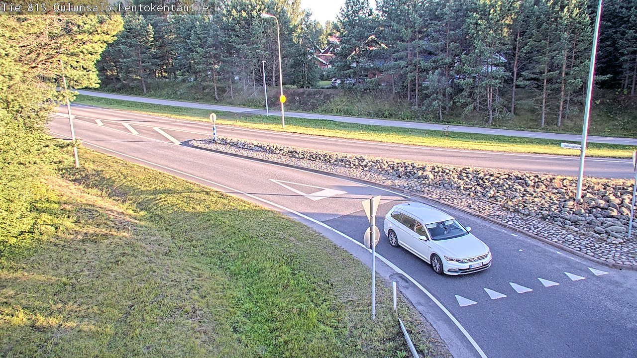 Kelikamerat Kuva Tie 816 Oulunsalo, Lentokentäntie, Oulu, Pohjois-Pohjanmaa