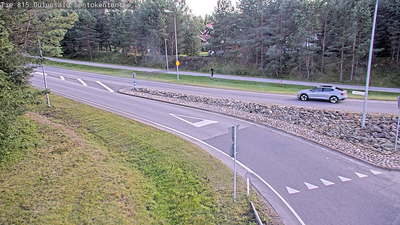 Kelikamerat Kuva Tie 816 Oulunsalo, Lentokentäntie, Oulu, Pohjois-Pohjanmaa