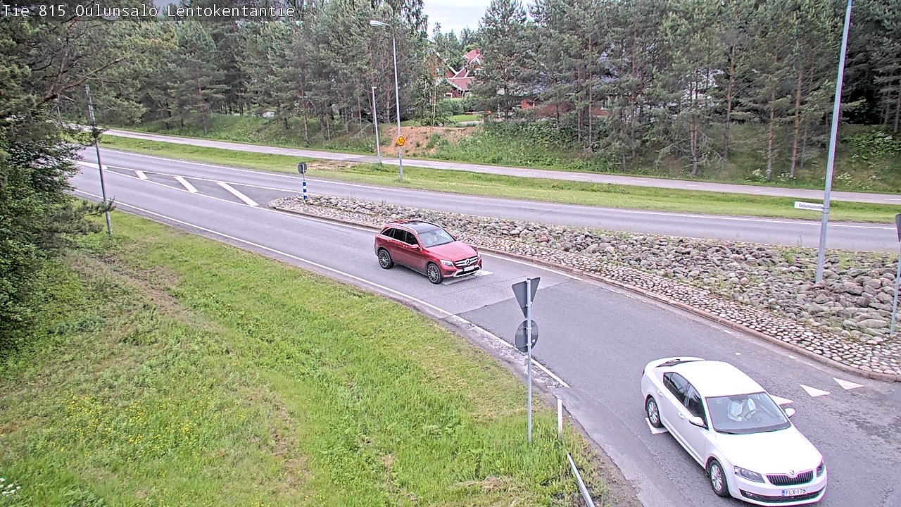 Kelikamerat Kuva Tie 816 Oulunsalo, Lentokentäntie, Oulu, Pohjois-Pohjanmaa