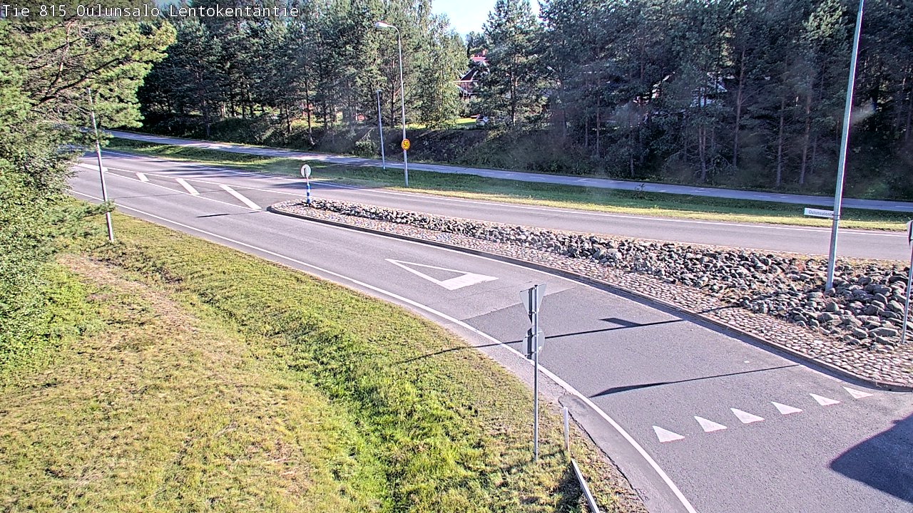 Kelikamerat Kuva Tie 816 Oulunsalo, Lentokentäntie, Oulu, Pohjois-Pohjanmaa