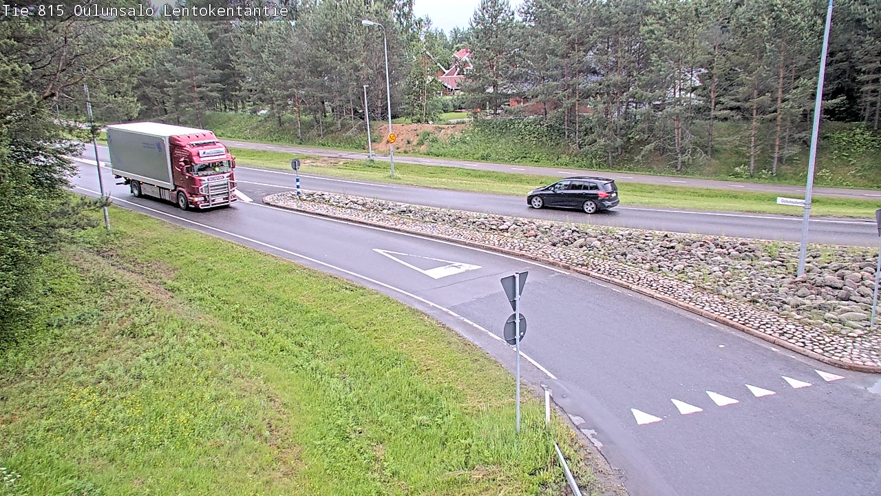 Kelikamerat Kuva Tie 816 Oulunsalo, Lentokentäntie, Oulu, Pohjois-Pohjanmaa