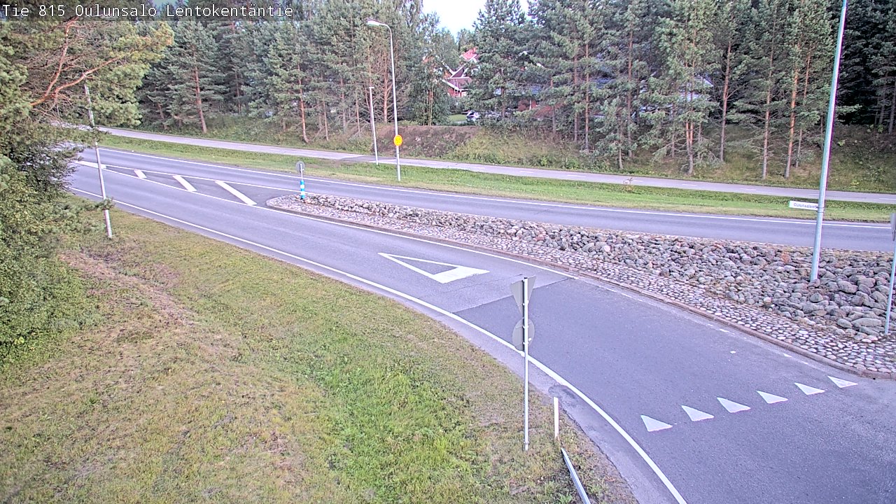 Kelikamerat Kuva Tie 816 Oulunsalo, Lentokentäntie, Oulu, Pohjois-Pohjanmaa