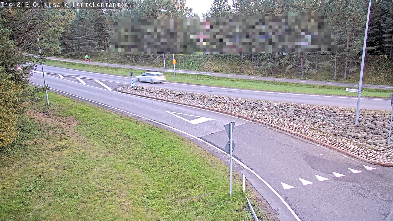Kelikamerat Kuva Tie 816 Oulunsalo, Lentokentäntie, Oulu, Pohjois-Pohjanmaa