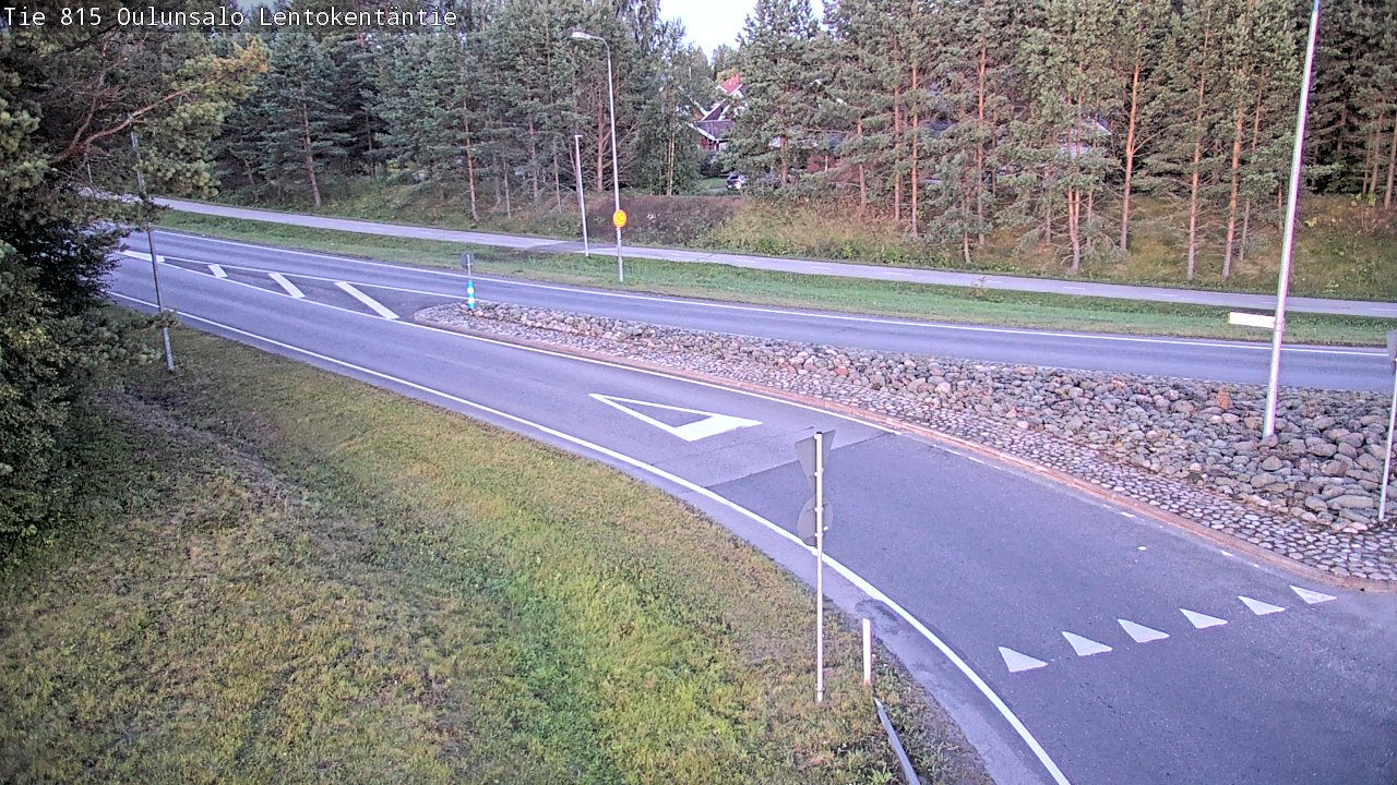 Kelikamerat Kuva Tie 816 Oulunsalo, Lentokentäntie, Oulu, Pohjois-Pohjanmaa