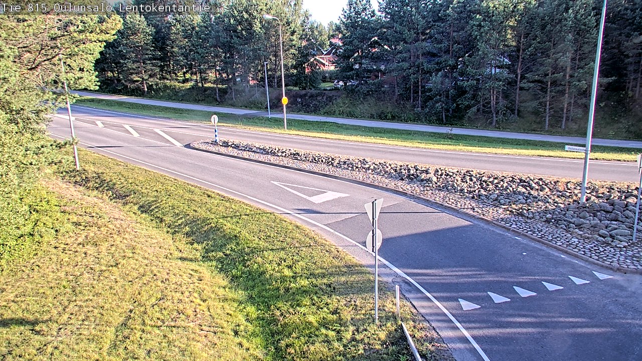 Kelikamerat Kuva Tie 816 Oulunsalo, Lentokentäntie, Oulu, Pohjois-Pohjanmaa