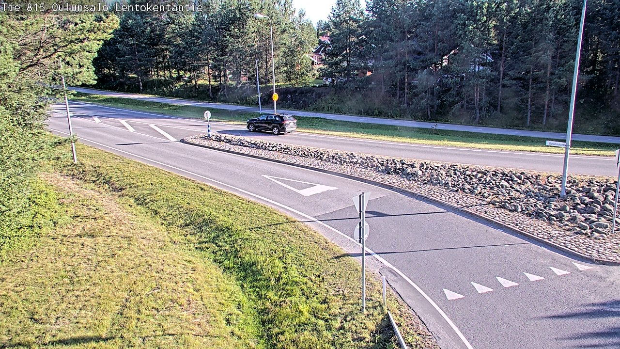 Kelikamerat Kuva Tie 816 Oulunsalo, Lentokentäntie, Oulu, Pohjois-Pohjanmaa