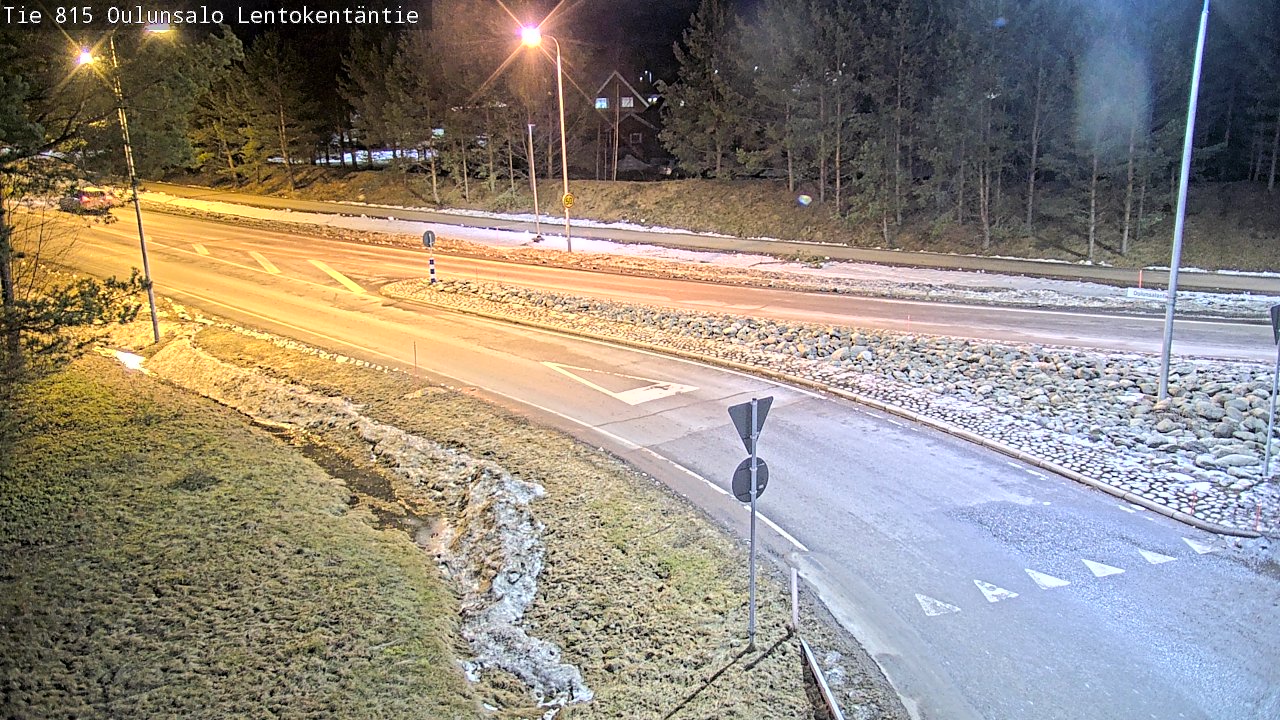 Kelikamerat Kuva Tie 816 Oulunsalo, Lentokentäntie, Oulu, Pohjois-Pohjanmaa