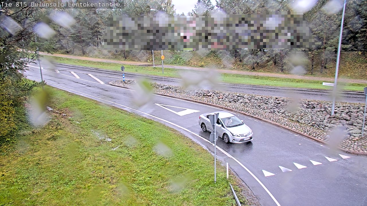 Weather Camera Image Road 816 Oulunsalo, Lentokentäntie, Oulu, Pohjois-Pohjanmaa
