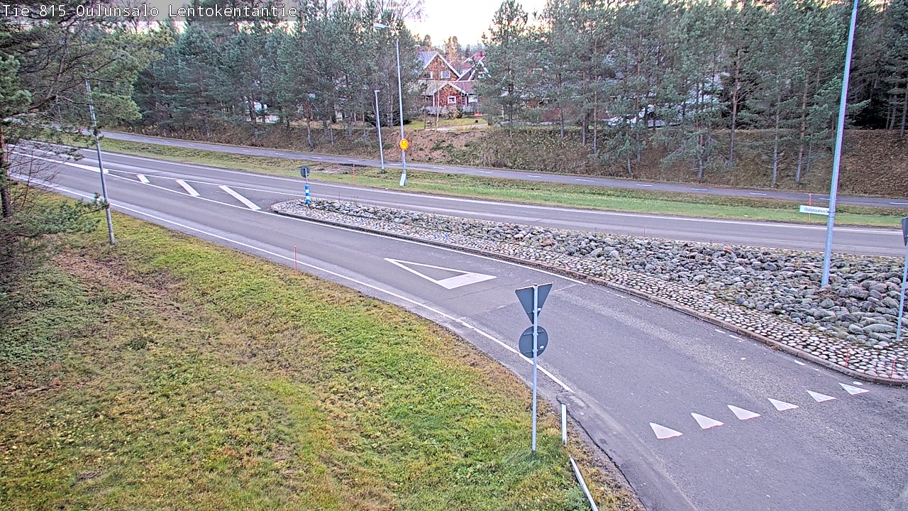 Kelikamerat Kuva Tie 816 Oulunsalo, Lentokentäntie, Oulu, Pohjois-Pohjanmaa