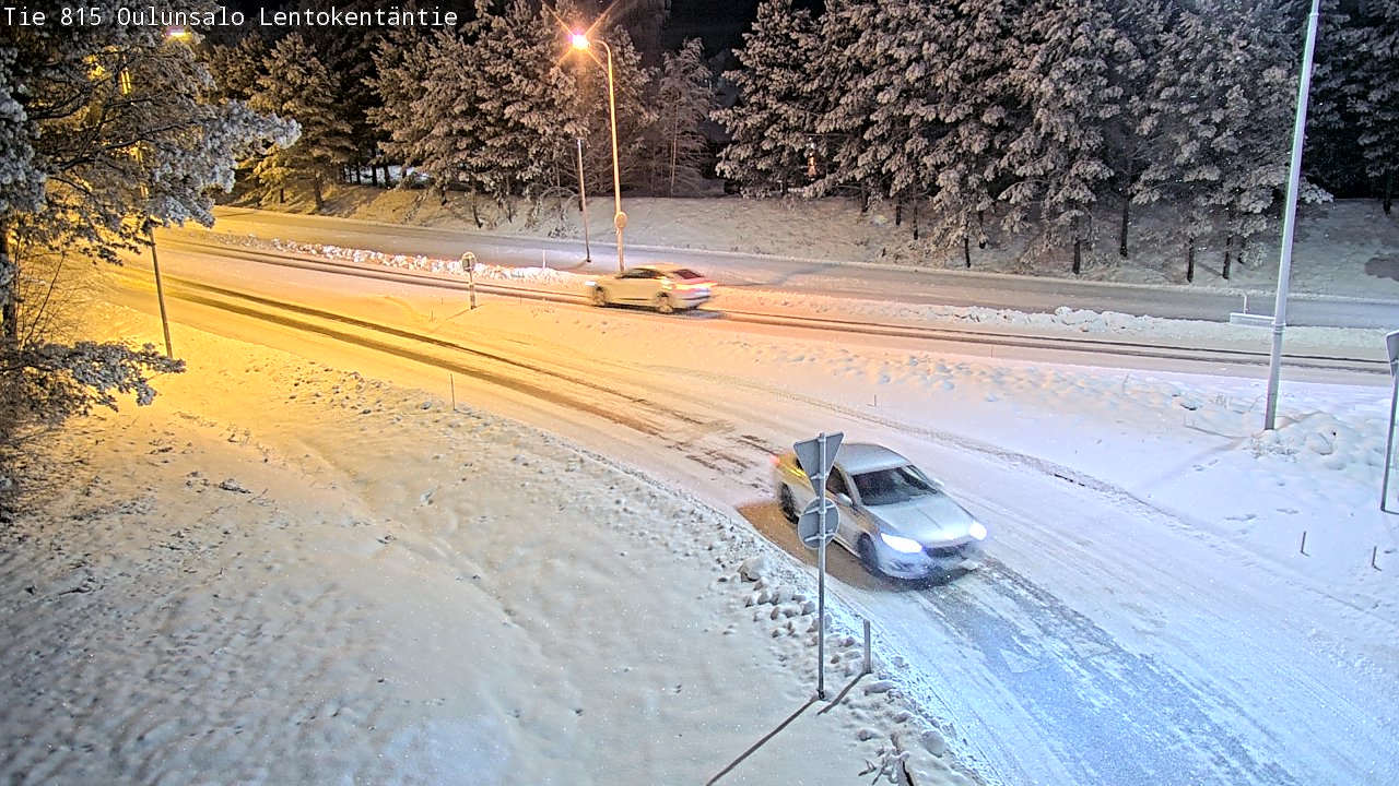 Kelikamerat Kuva Tie 816 Oulunsalo, Lentokentäntie, Oulu, Pohjois-Pohjanmaa