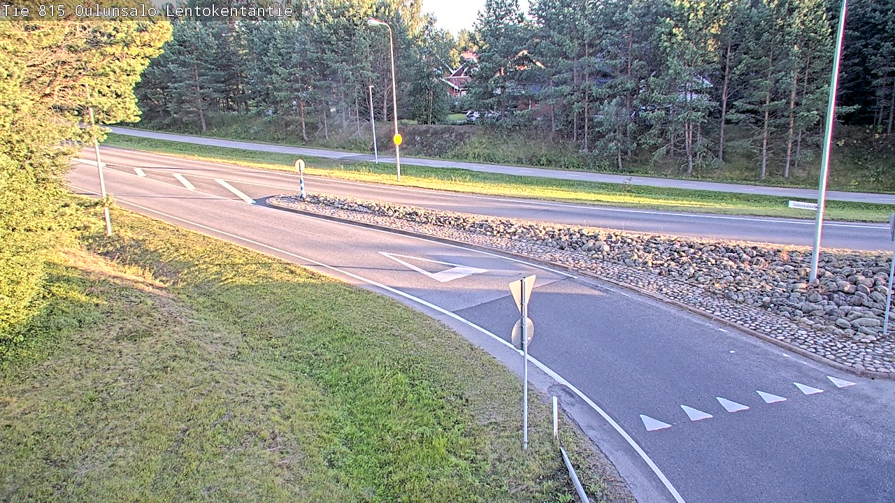 Kelikamerat Kuva Tie 816 Oulunsalo, Lentokentäntie, Oulu, Pohjois-Pohjanmaa