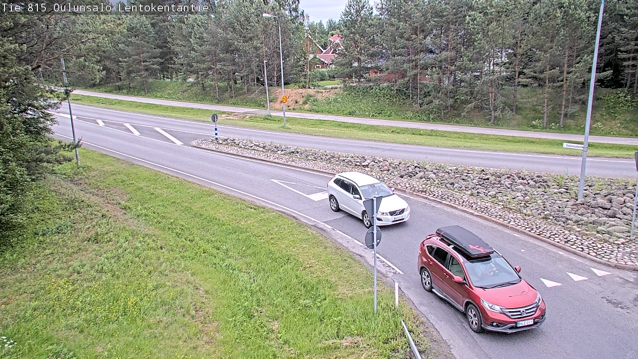 Kelikamerat Kuva Tie 816 Oulunsalo, Lentokentäntie, Oulu, Pohjois-Pohjanmaa