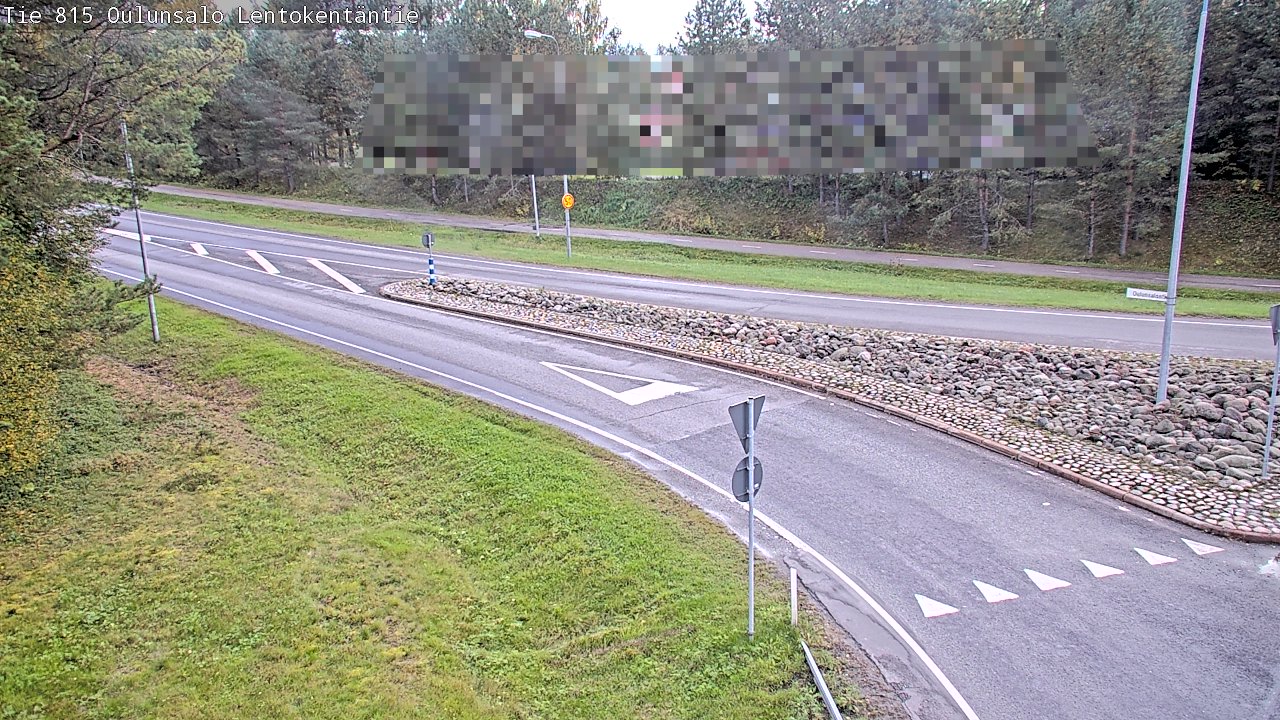 Kelikamerat Kuva Tie 816 Oulunsalo, Lentokentäntie, Oulu, Pohjois-Pohjanmaa