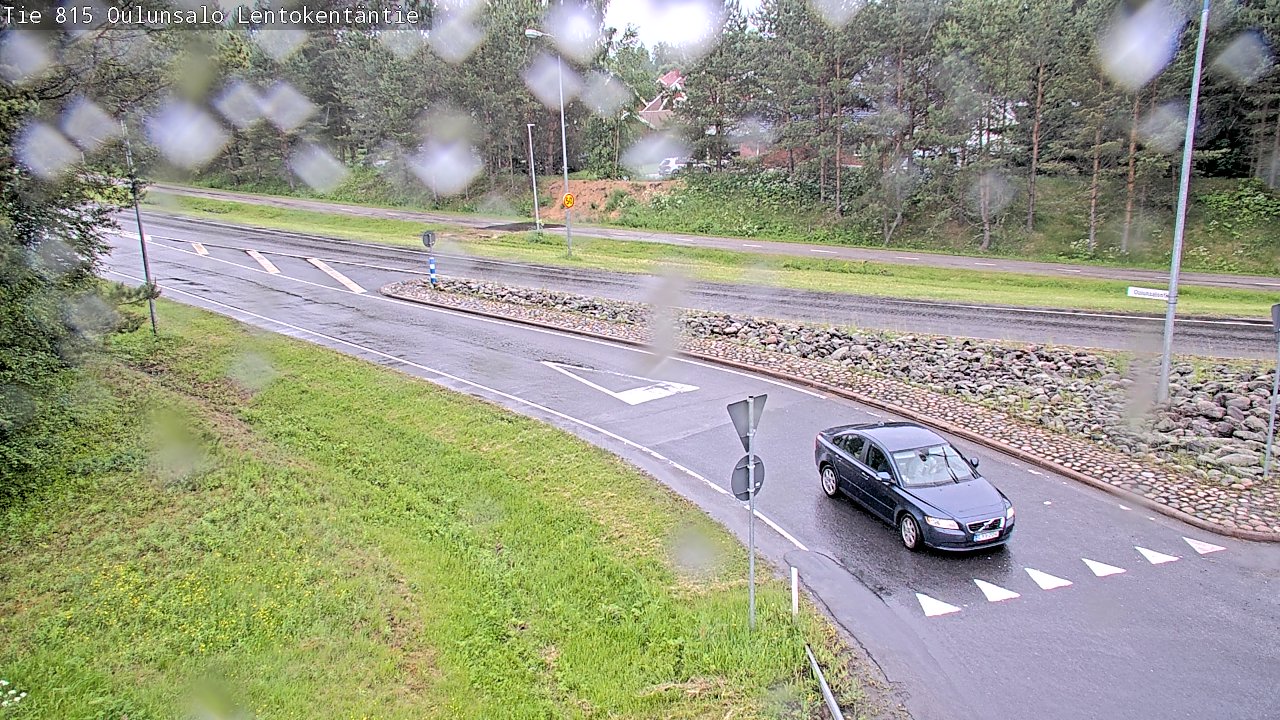 Kelikamerat Kuva Tie 816 Oulunsalo, Lentokentäntie, Oulu, Pohjois-Pohjanmaa