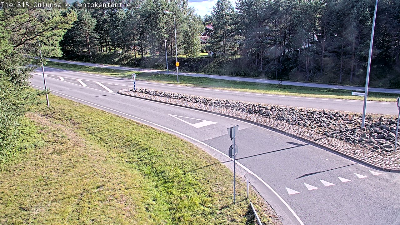 Kelikamerat Kuva Tie 816 Oulunsalo, Lentokentäntie, Oulu, Pohjois-Pohjanmaa