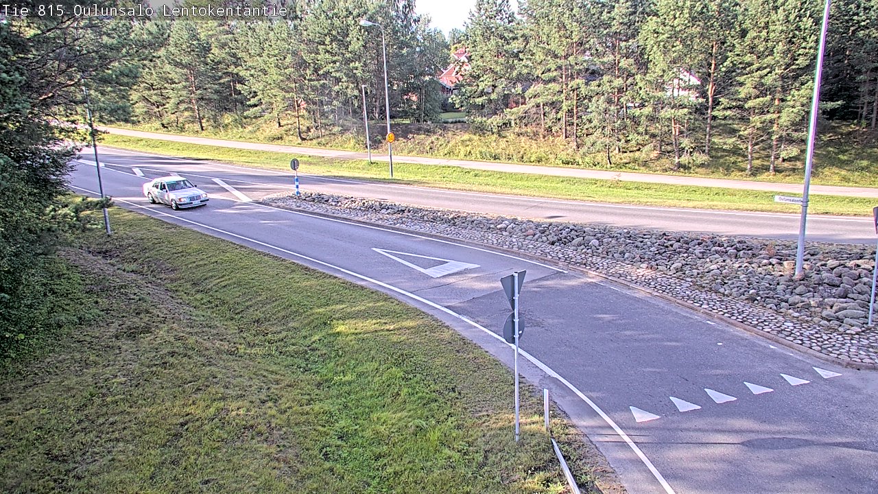 Weather Camera Image Road 816 Oulunsalo, Lentokentäntie, Oulu, Pohjois-Pohjanmaa