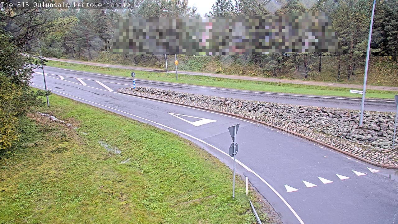 Weather Camera Image Road 816 Oulunsalo, Lentokentäntie, Oulu, Pohjois-Pohjanmaa