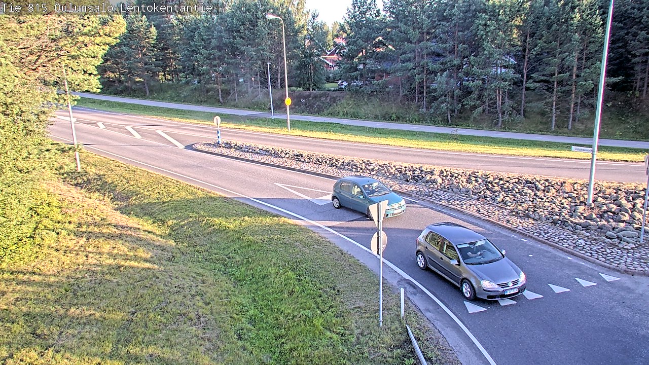 Kelikamerat Kuva Tie 816 Oulunsalo, Lentokentäntie, Oulu, Pohjois-Pohjanmaa