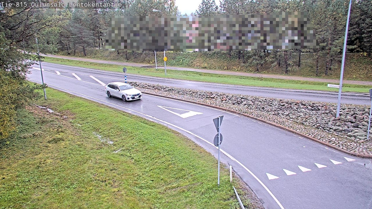 Weather Camera Image Road 816 Oulunsalo, Lentokentäntie, Oulu, Pohjois-Pohjanmaa