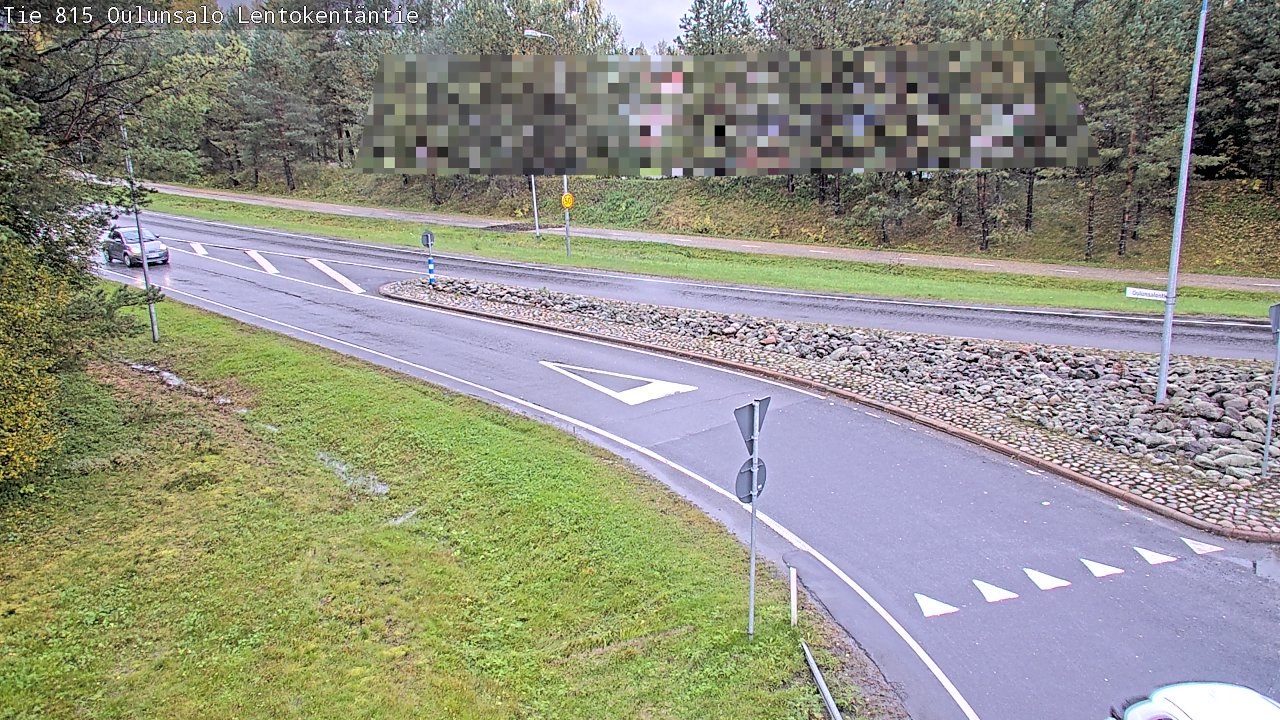 Weather Camera Image Road 816 Oulunsalo, Lentokentäntie, Oulu, Pohjois-Pohjanmaa