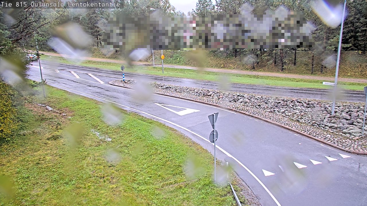 Weather Camera Image Road 816 Oulunsalo, Lentokentäntie, Oulu, Pohjois-Pohjanmaa