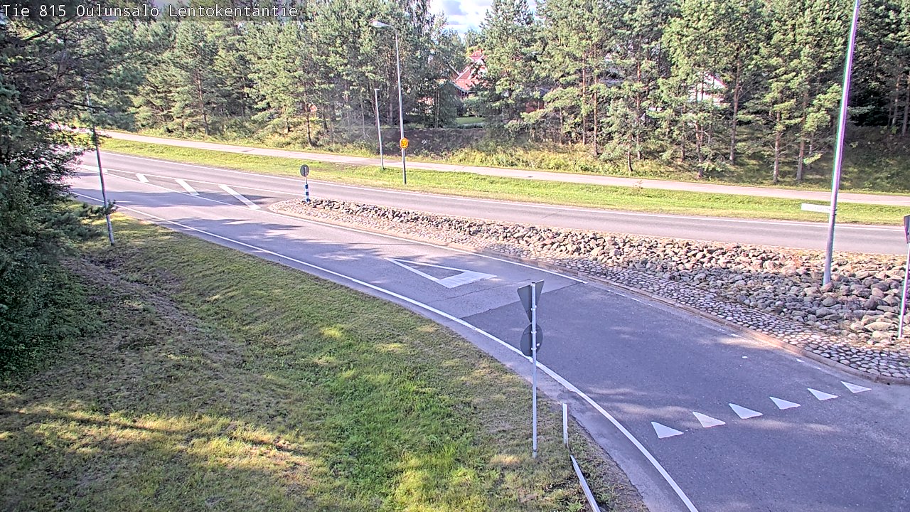 Kelikamerat Kuva Tie 816 Oulunsalo, Lentokentäntie, Oulu, Pohjois-Pohjanmaa