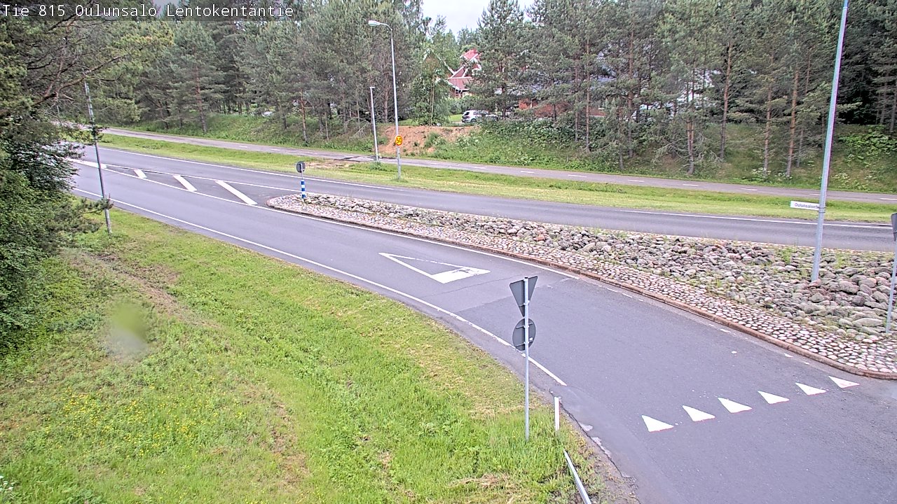 Kelikamerat Kuva Tie 816 Oulunsalo, Lentokentäntie, Oulu, Pohjois-Pohjanmaa