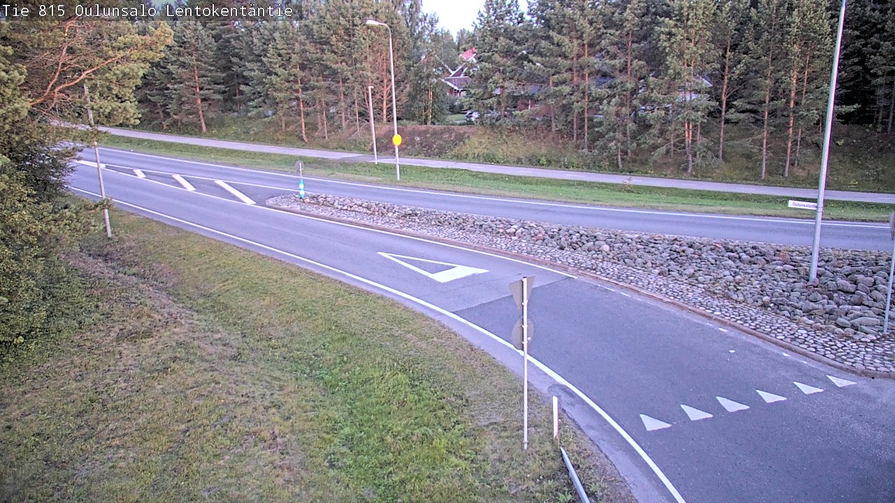 Kelikamerat Kuva Tie 816 Oulunsalo, Lentokentäntie, Oulu, Pohjois-Pohjanmaa
