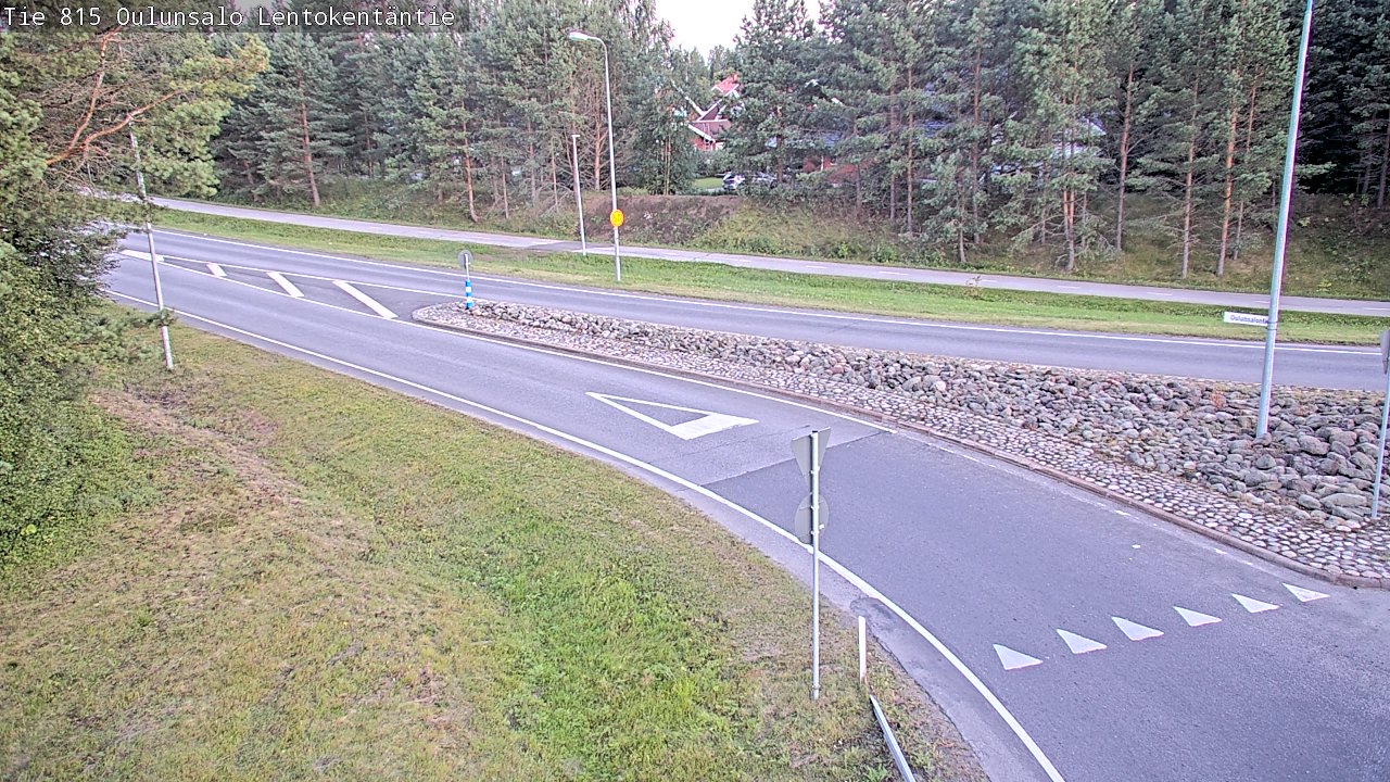 Kelikamerat Kuva Tie 816 Oulunsalo, Lentokentäntie, Oulu, Pohjois-Pohjanmaa