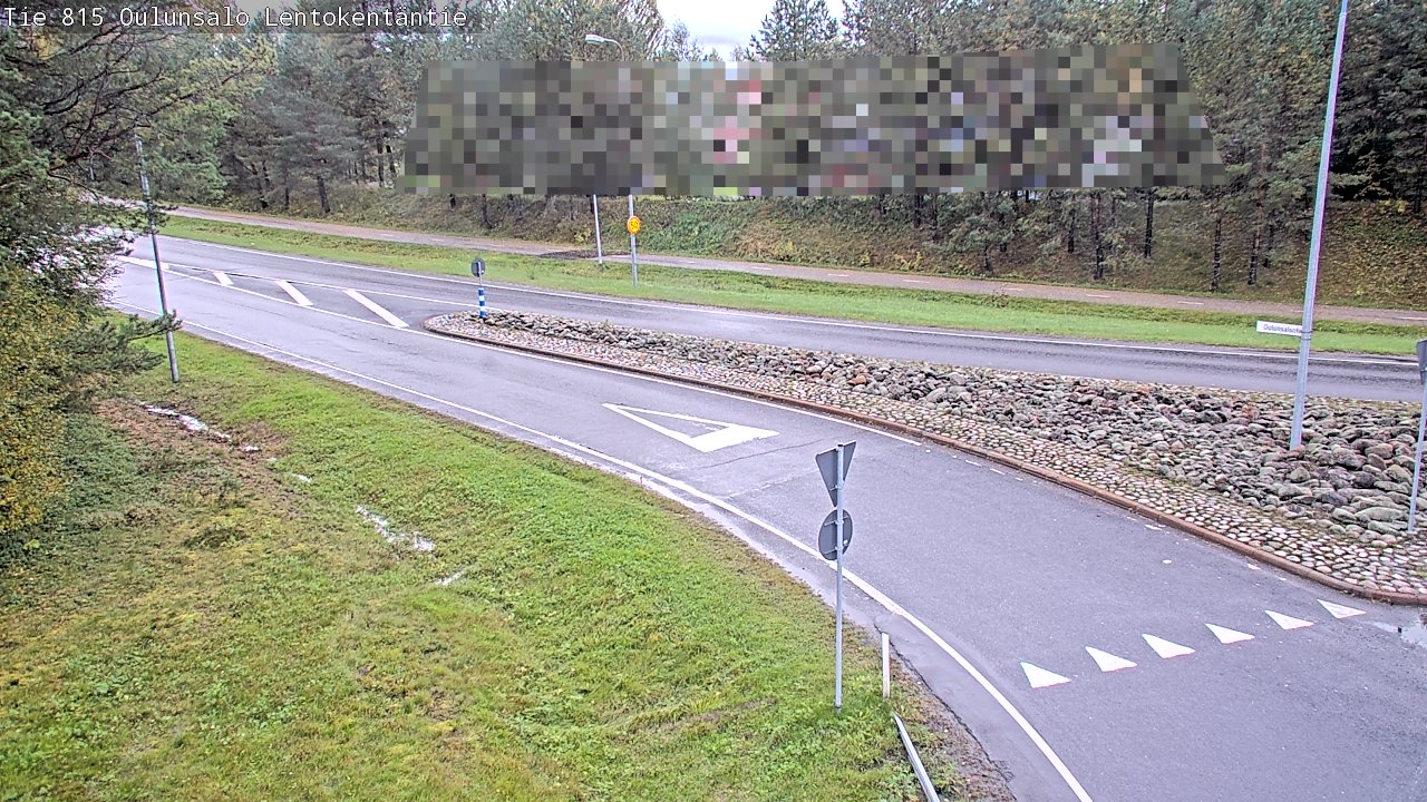 Weather Camera Image Road 816 Oulunsalo, Lentokentäntie, Oulu, Pohjois-Pohjanmaa