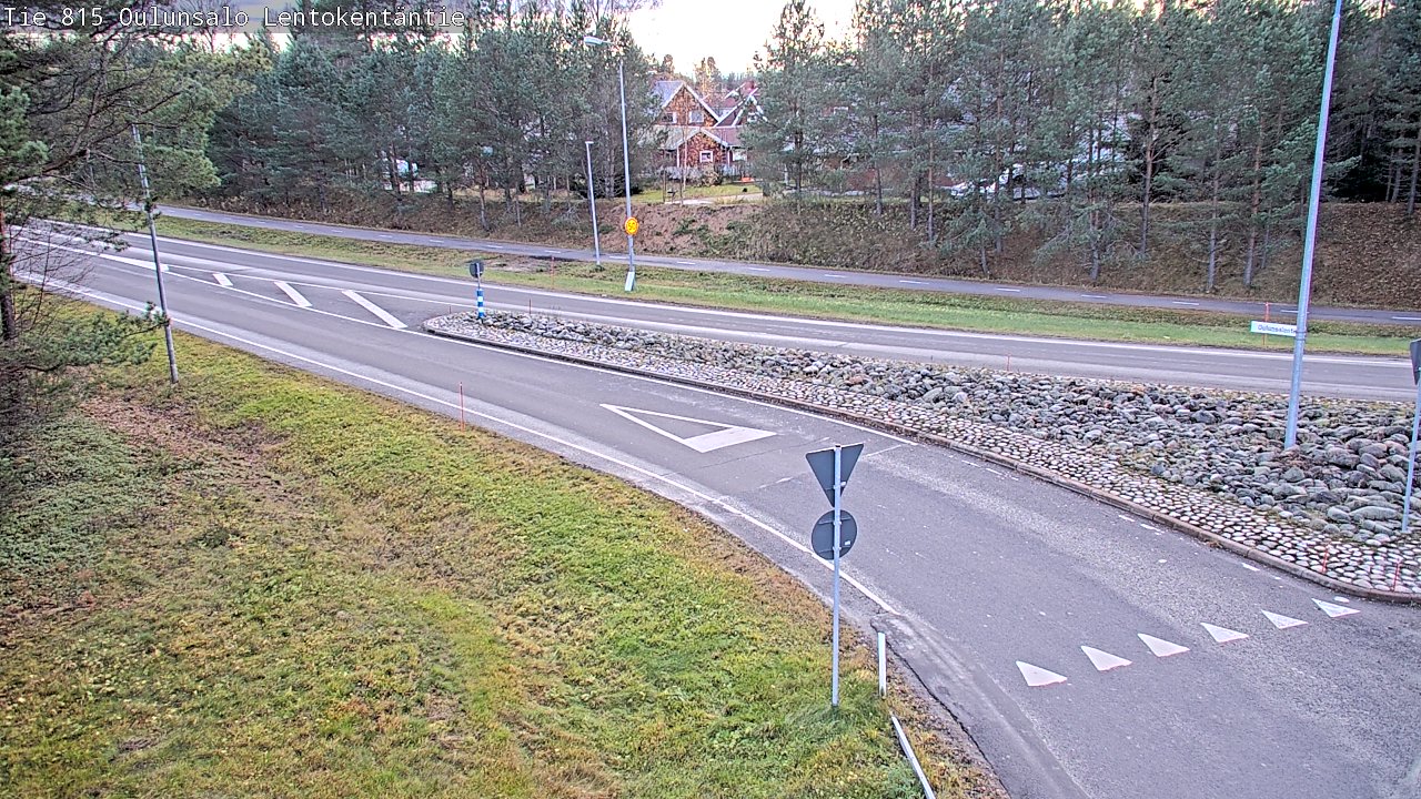 Kelikamerat Kuva Tie 816 Oulunsalo, Lentokentäntie, Oulu, Pohjois-Pohjanmaa