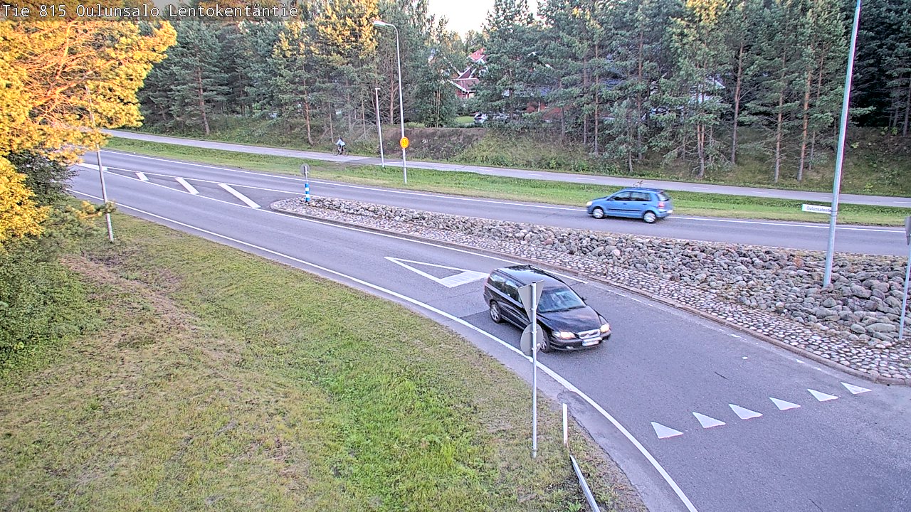 Kelikamerat Kuva Tie 816 Oulunsalo, Lentokentäntie, Oulu, Pohjois-Pohjanmaa