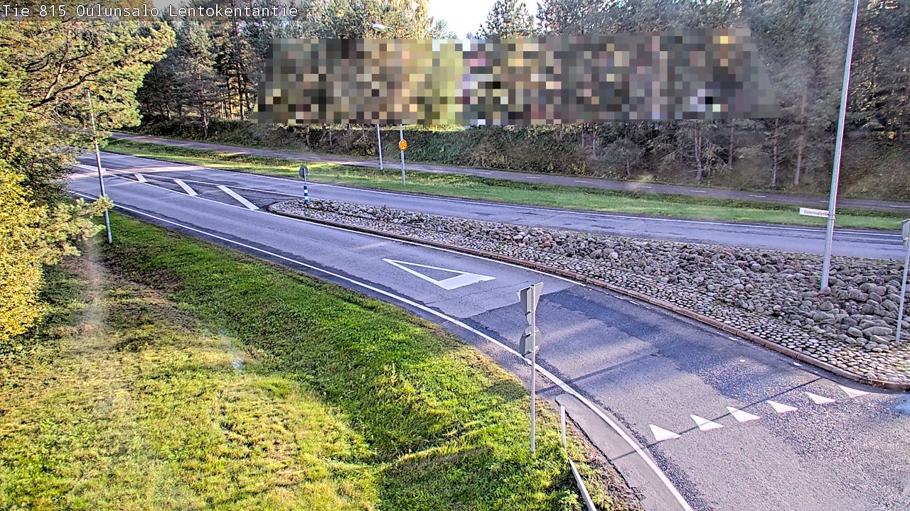 Kelikamerat Kuva Tie 816 Oulunsalo, Lentokentäntie, Oulu, Pohjois-Pohjanmaa