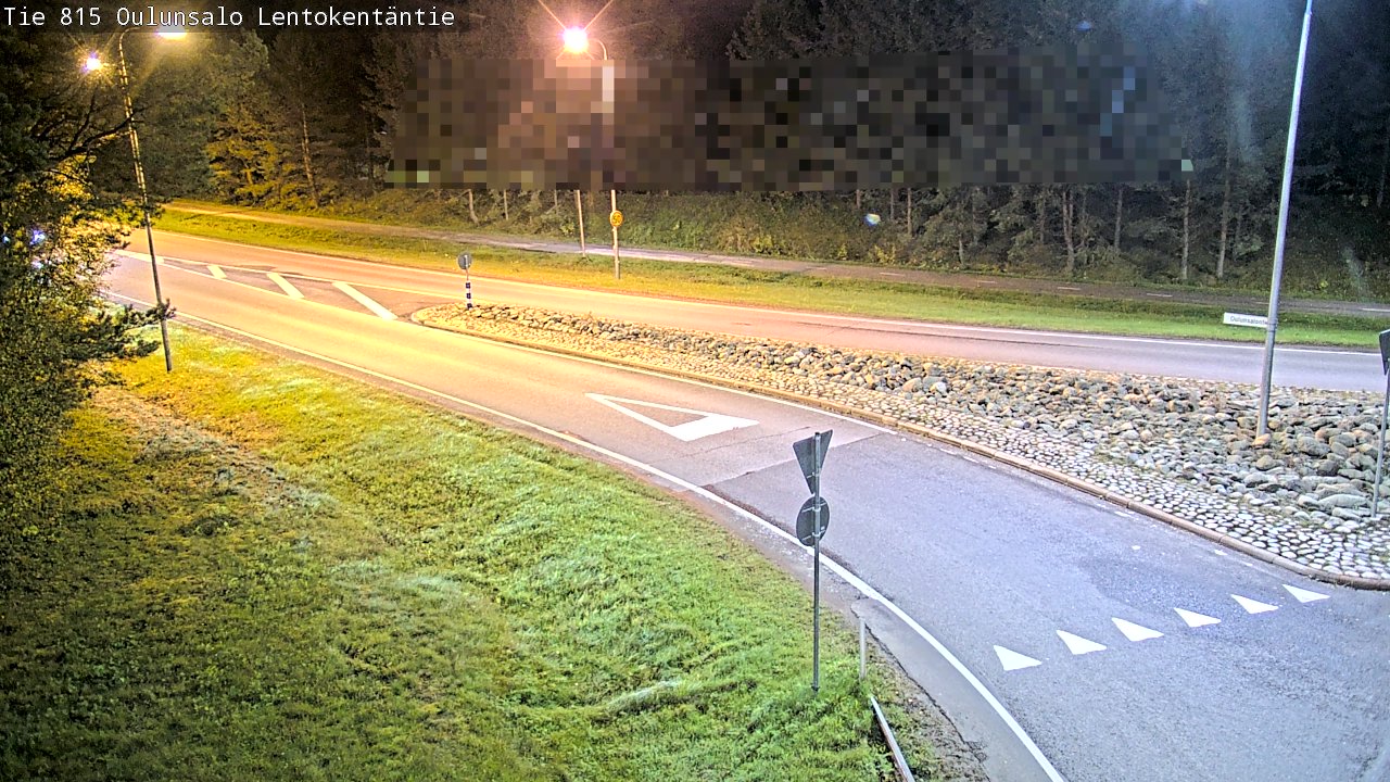 Kelikamerat Kuva Tie 816 Oulunsalo, Lentokentäntie, Oulu, Pohjois-Pohjanmaa