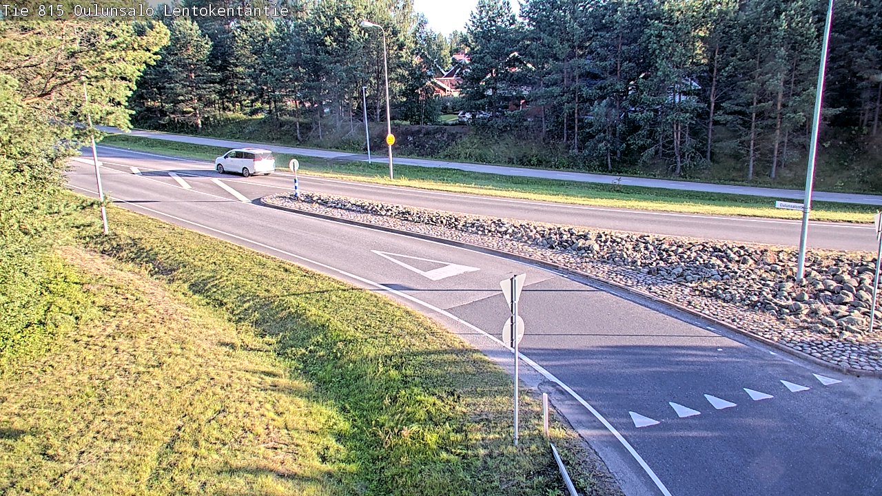 Kelikamerat Kuva Tie 816 Oulunsalo, Lentokentäntie, Oulu, Pohjois-Pohjanmaa