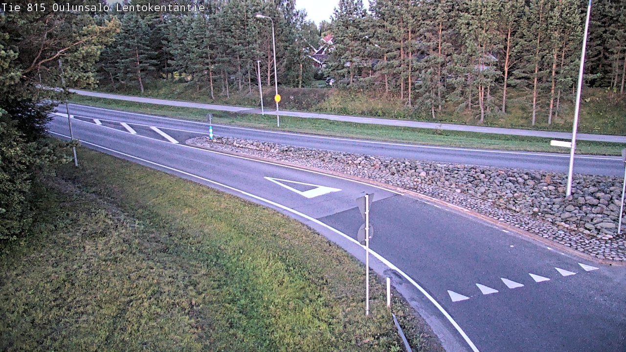 Kelikamerat Kuva Tie 816 Oulunsalo, Lentokentäntie, Oulu, Pohjois-Pohjanmaa