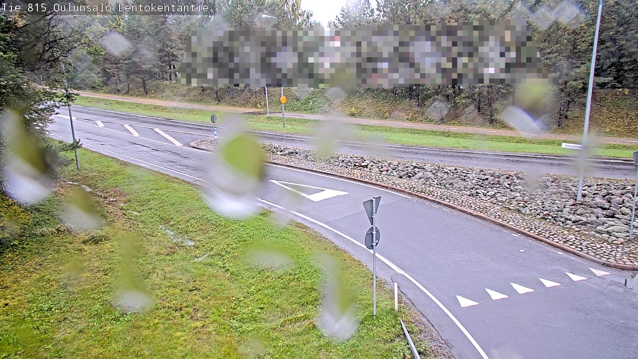 Weather Camera Image Road 816 Oulunsalo, Lentokentäntie, Oulu, Pohjois-Pohjanmaa