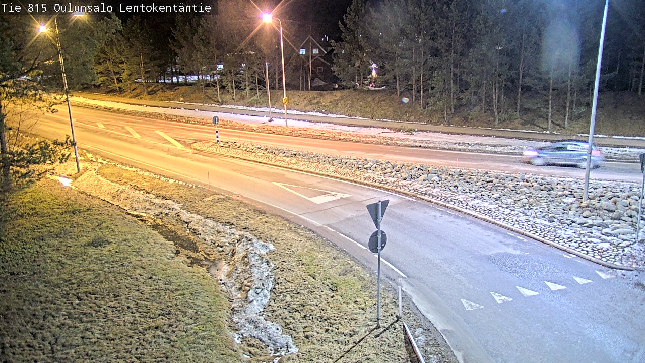 Kelikamerat Kuva Tie 816 Oulunsalo, Lentokentäntie, Oulu, Pohjois-Pohjanmaa