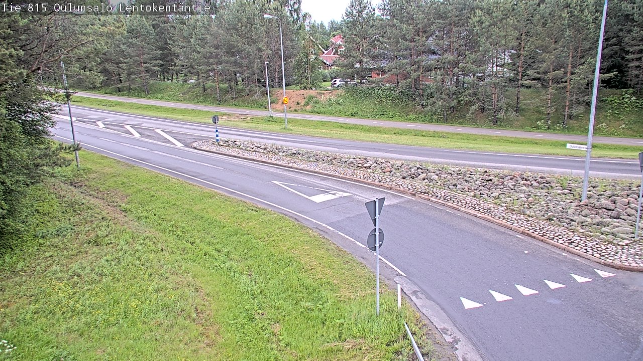 Kelikamerat Kuva Tie 816 Oulunsalo, Lentokentäntie, Oulu, Pohjois-Pohjanmaa