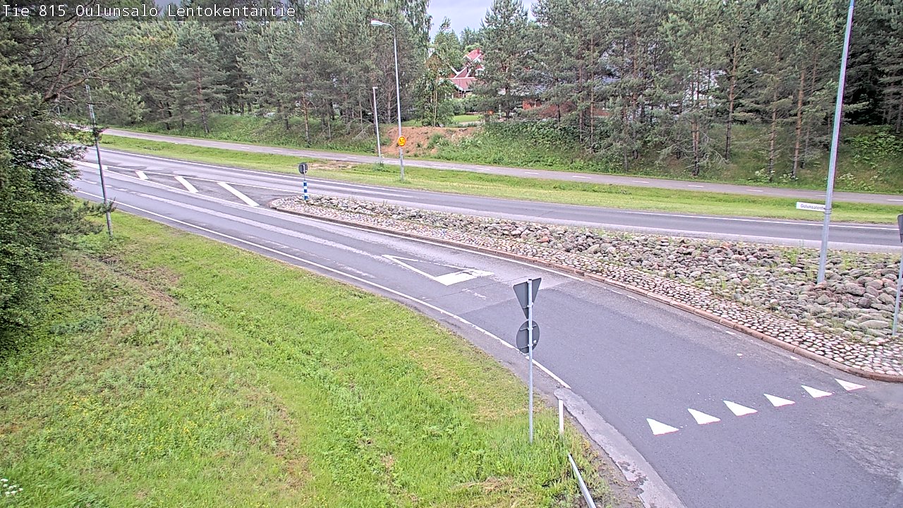 Kelikamerat Kuva Tie 816 Oulunsalo, Lentokentäntie, Oulu, Pohjois-Pohjanmaa
