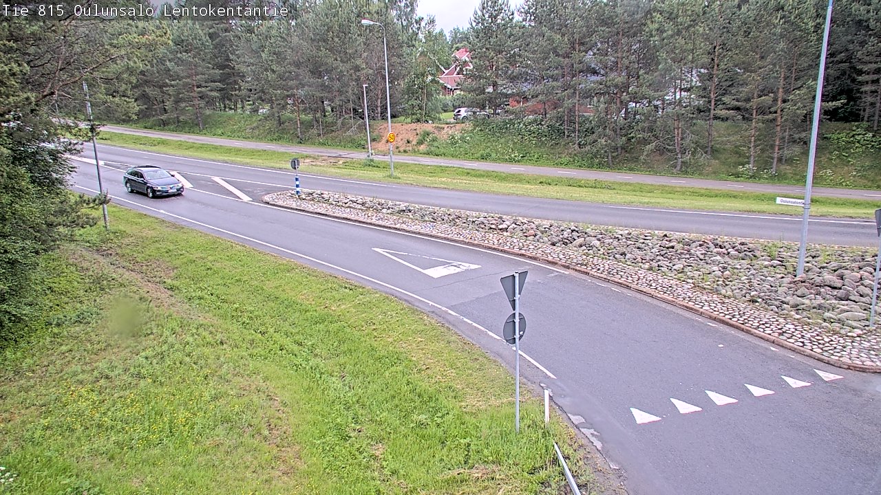 Kelikamerat Kuva Tie 816 Oulunsalo, Lentokentäntie, Oulu, Pohjois-Pohjanmaa
