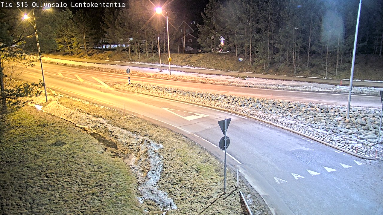 Kelikamerat Kuva Tie 816 Oulunsalo, Lentokentäntie, Oulu, Pohjois-Pohjanmaa