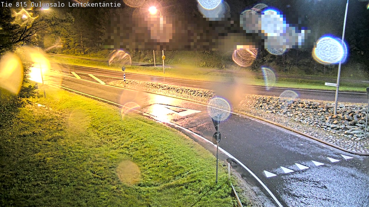 Kelikamerat Kuva Tie 816 Oulunsalo, Lentokentäntie, Oulu, Pohjois-Pohjanmaa