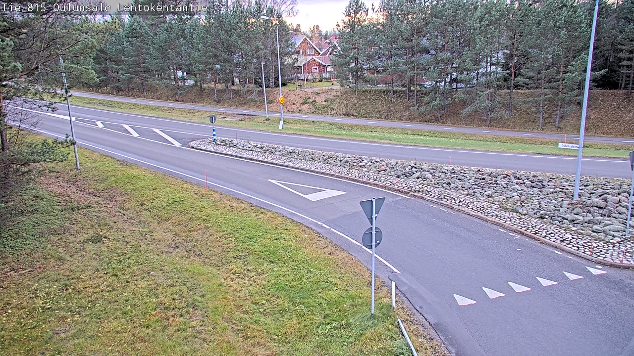 Kelikamerat Kuva Tie 816 Oulunsalo, Lentokentäntie, Oulu, Pohjois-Pohjanmaa