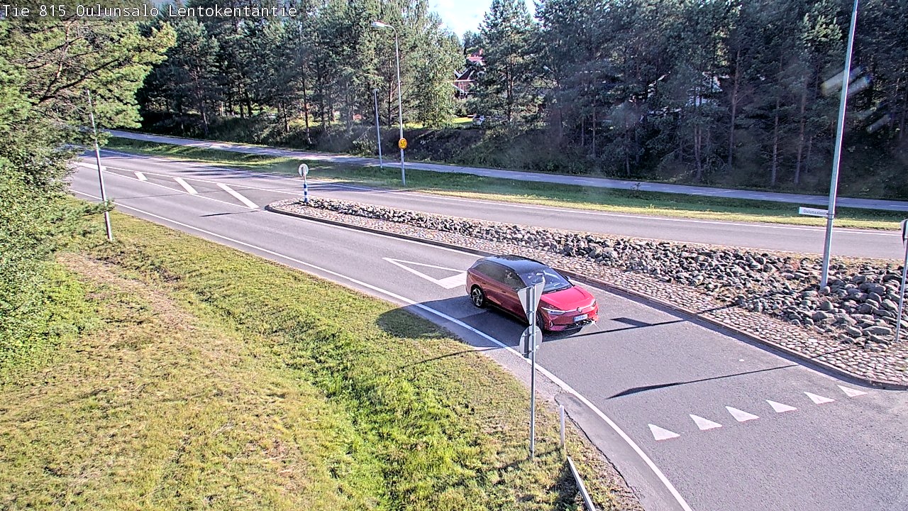 Kelikamerat Kuva Tie 816 Oulunsalo, Lentokentäntie, Oulu, Pohjois-Pohjanmaa