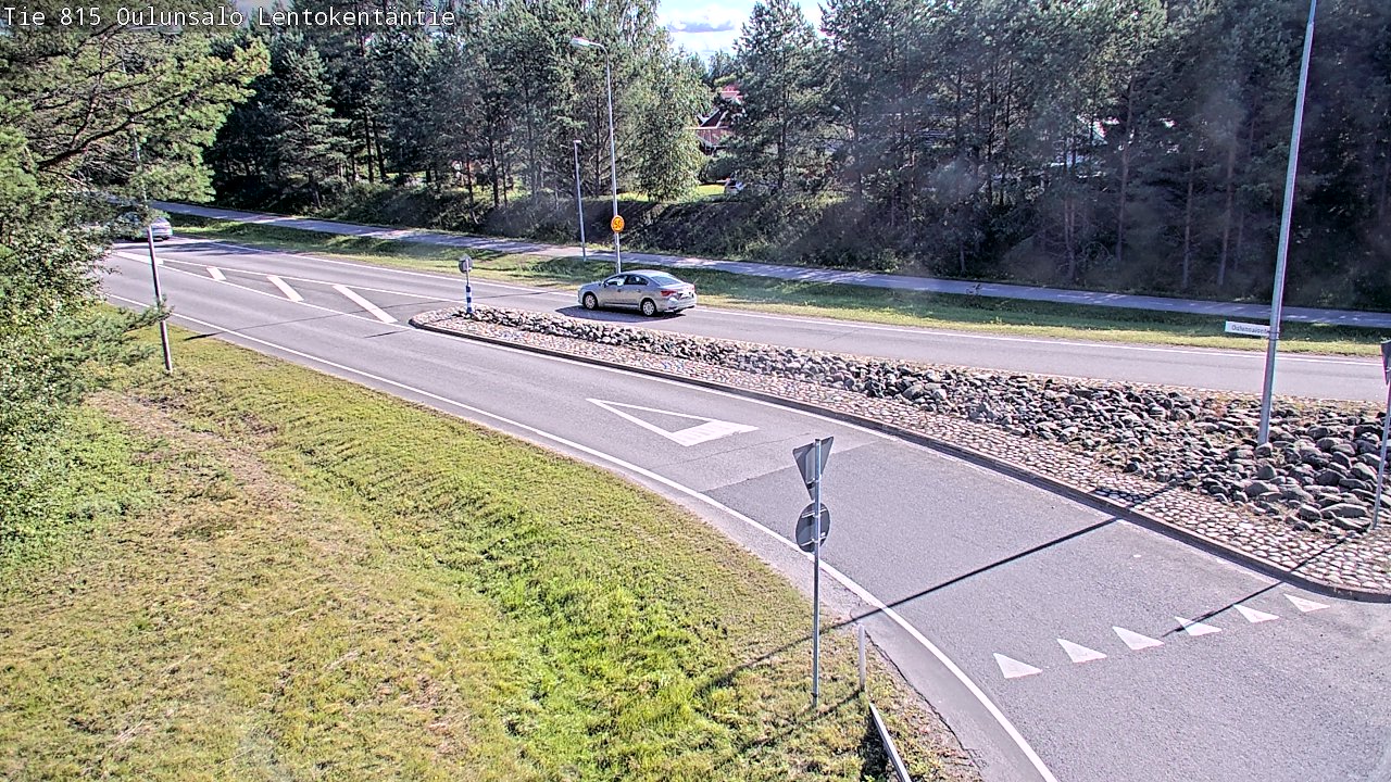 Kelikamerat Kuva Tie 816 Oulunsalo, Lentokentäntie, Oulu, Pohjois-Pohjanmaa