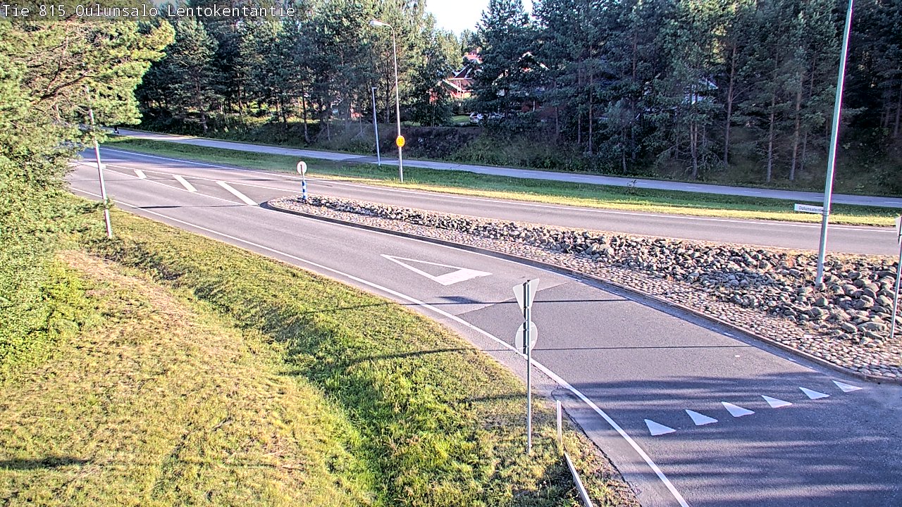 Kelikamerat Kuva Tie 816 Oulunsalo, Lentokentäntie, Oulu, Pohjois-Pohjanmaa
