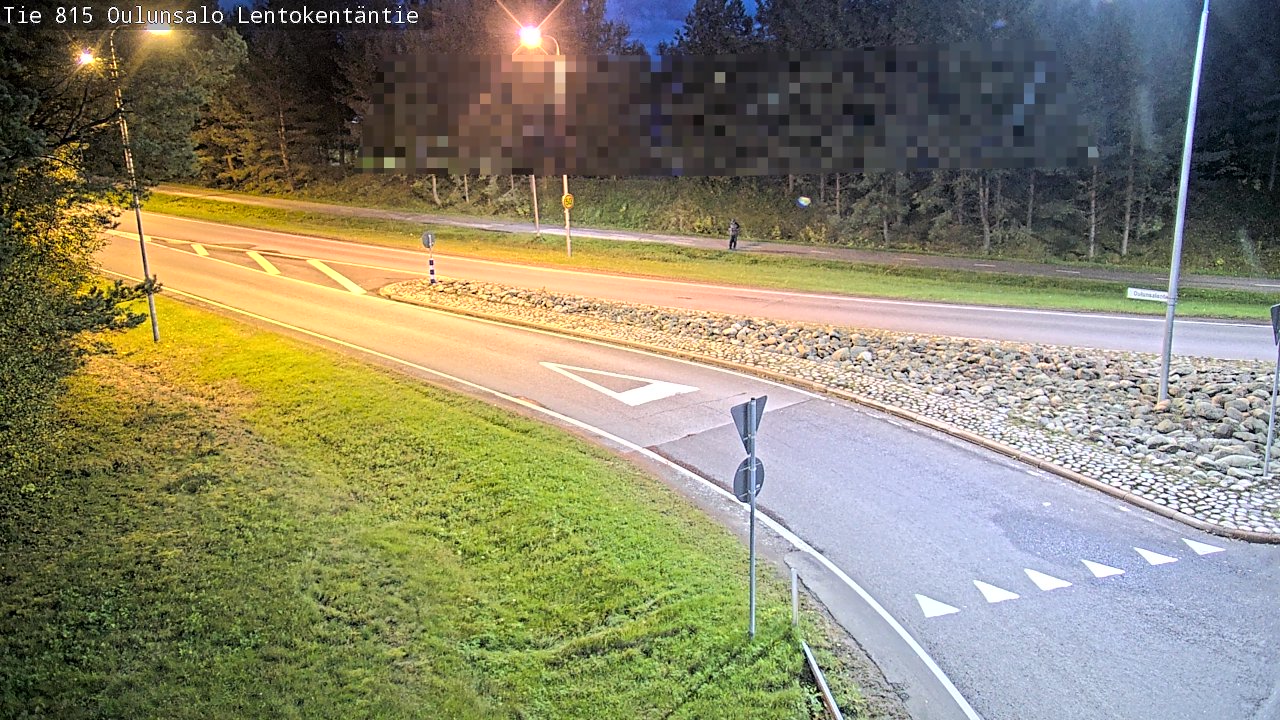 Kelikamerat Kuva Tie 816 Oulunsalo, Lentokentäntie, Oulu, Pohjois-Pohjanmaa